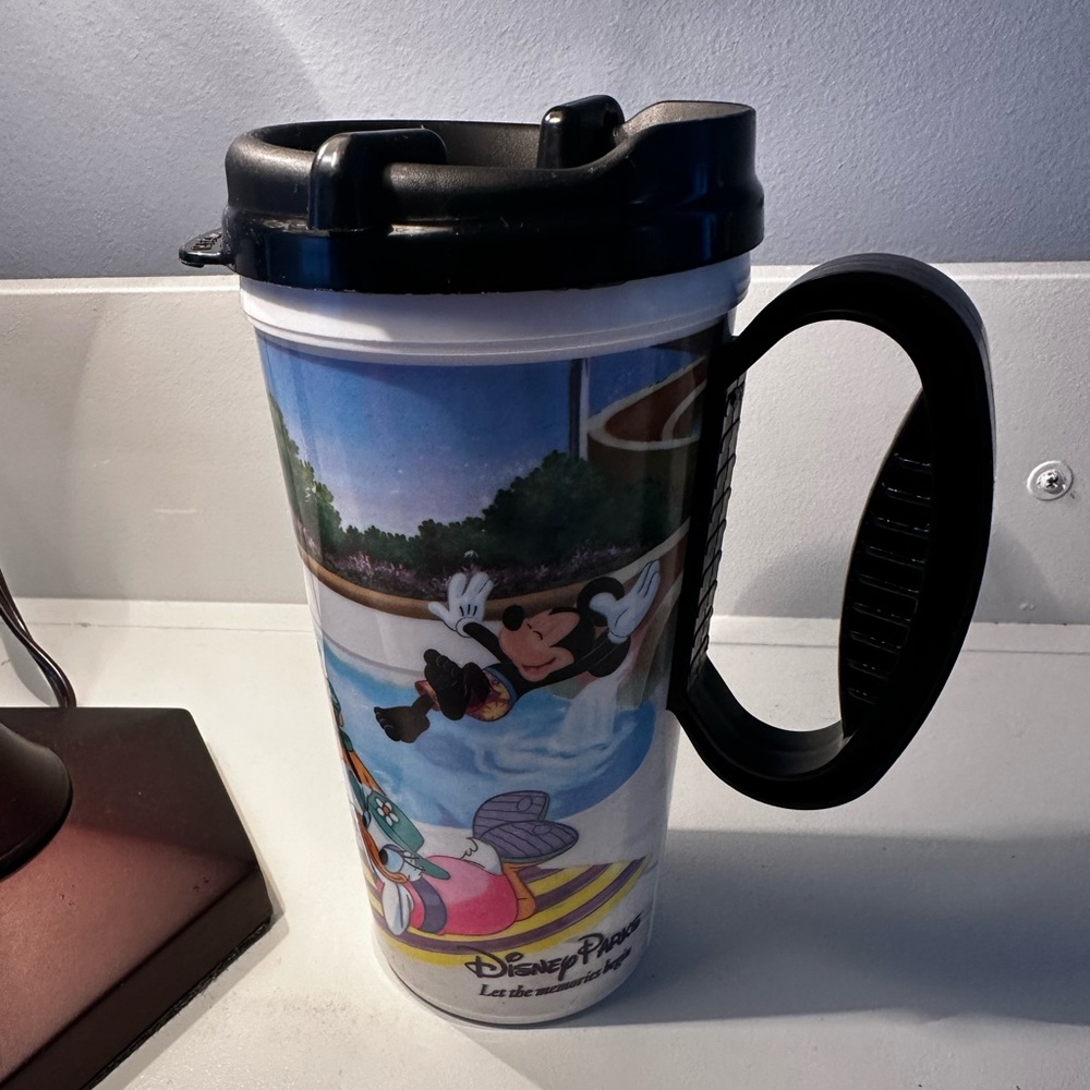 Disney Black and White Dining Water Bottle